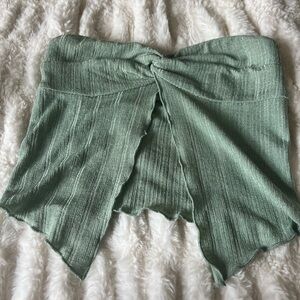 Princess Polly Mani Top Green Size 2